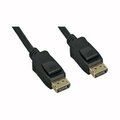 Swe-Tech 3C DisplayPort v1.4 Video Cable, 32.4 Gbit/s Data Rate, 8k@60Hz / 4k@120Hz, DisplayPort Male, 6 foot FWT10H1-70106